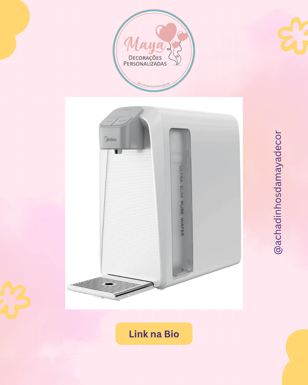 Purificador De Água Slimpure Branco Midea Branco